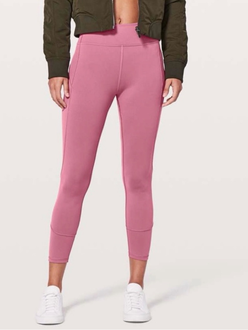 lululemon In Movement 7/8 25” Rose Pink High-Rise Leggings